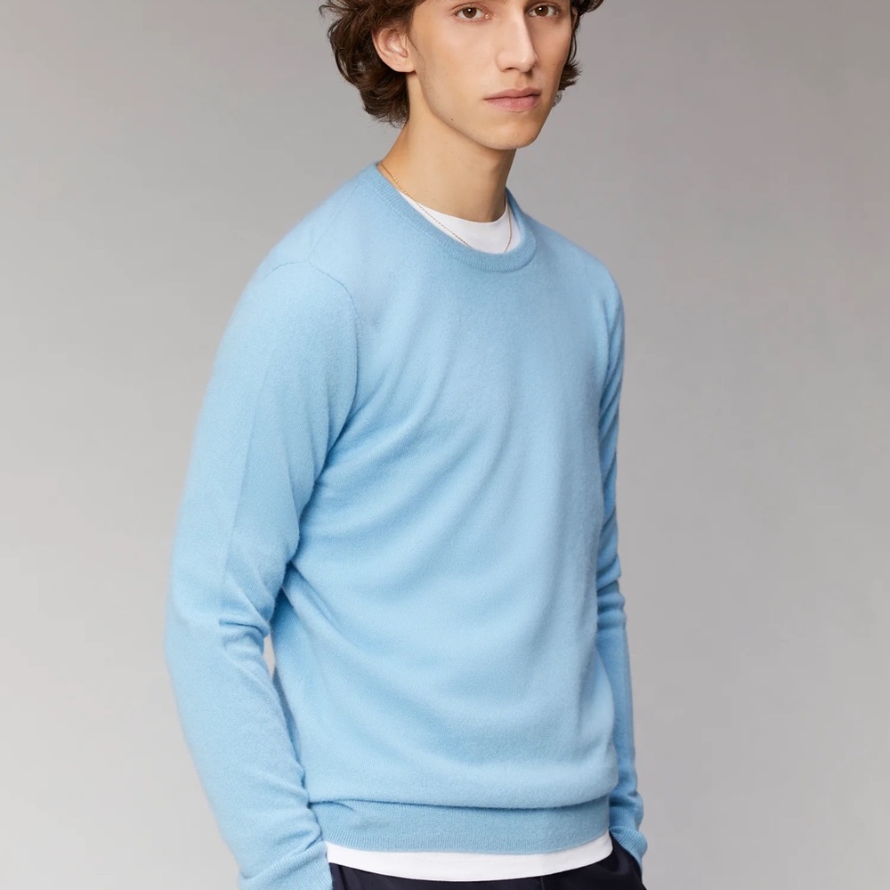From Future Merino Wool Basic Crewneck Desert Sand - image 3